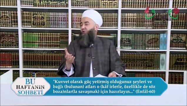 Cübbeli Hoca- Göktürk uydusu kendi teknolojimiz Erbakan Hoca Kıbrıs