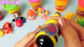Play Doh Peppa pig Kinder surprise eggs Mickey mouse 20