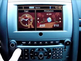 Peugeot 407 menu PL