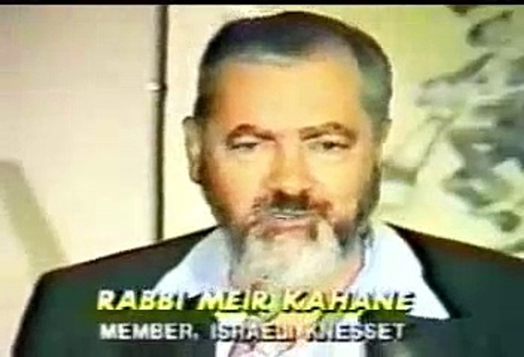 Rabbi Meir Kahane at National Press Club, Part 1 of 3