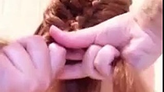 How to do a feathered Dutch braid
