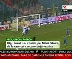 Becali îl ironizează pe M. Stoica