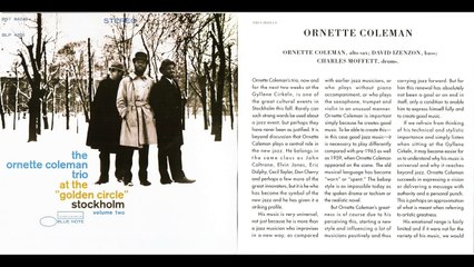 Ornette Coleman Trio-Morning Song (Stockholm Live 1965) HD