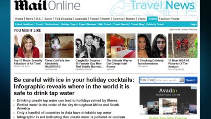 Daily Mail: Në Shqipëri, nuk është e sigurtë pirja e ujit nga rubineti