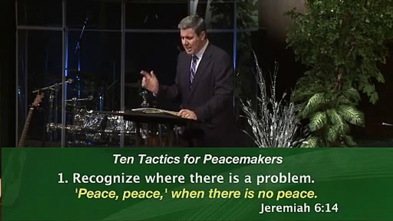 Sermon: "Cultivating Peace" from Matthew 5:9 | Peace in the Bible