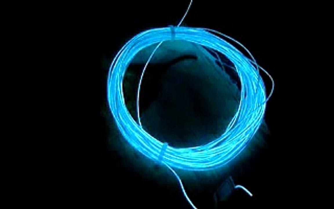 Электролюминесцентный провод толщиной всего 0.8мм!