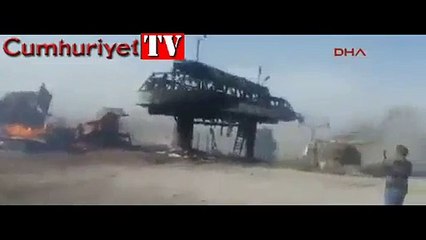 Sarıkamış Kayak Merkezi kundaklandı