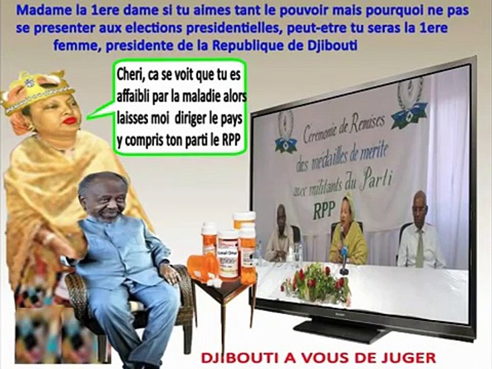 Djibouti a vous de juger:Kadra Haid, de toute f...