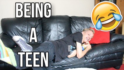 IT'S HARD BEING A TEENAGER! | SKIT | Sam Tucker