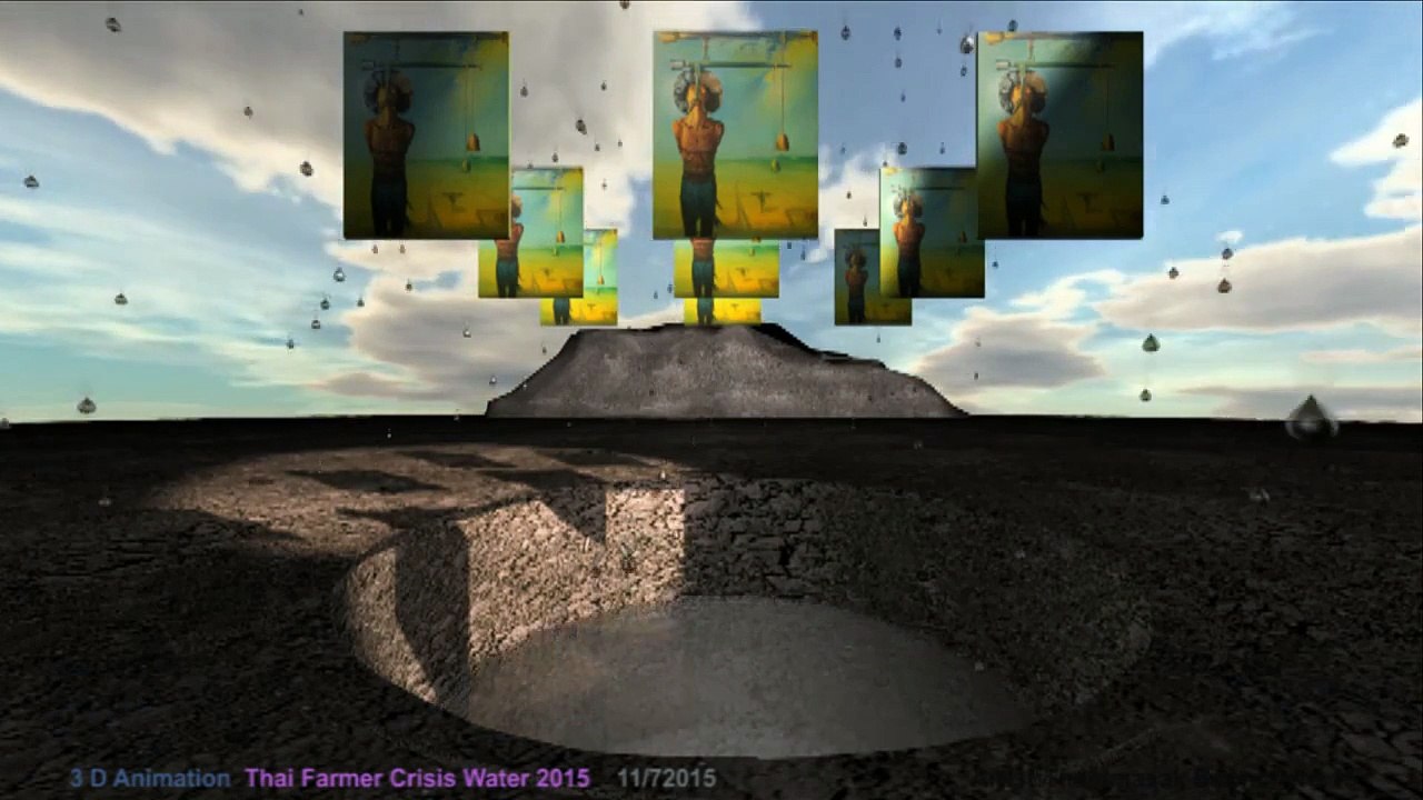 ThammasakArt/Thai Farmer Crisis water 2015/Music:Mozart