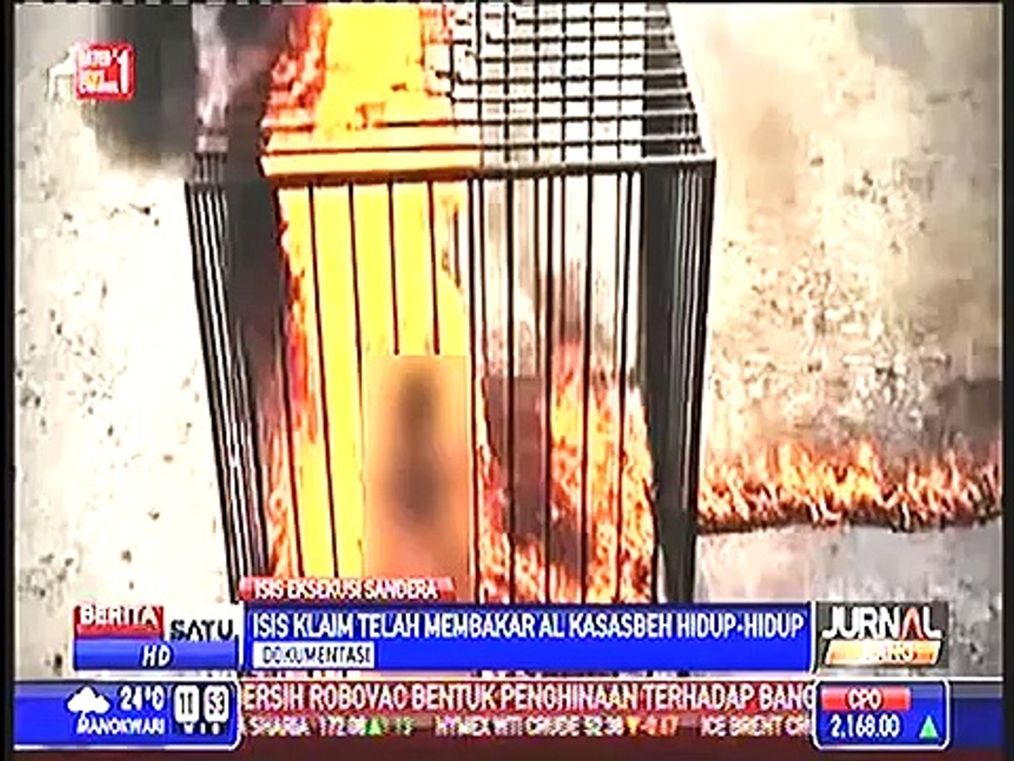 Eksekusi Pilot Tempur Yordania Oleh Isis Dengan Cara Di Bakar Hidup Video Dailymotion