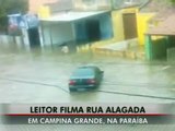 G1   Quebra de barragem alaga rua de Campina Grande, Paraíba   notícias em VC no G12