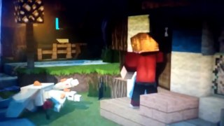 Minecraft animation music video