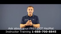 Free Dot Hazmat Instructor Training Course Boston-Worcester-Providence, Ma-Ri-Nh-Ct    Call 1-888-700-8845