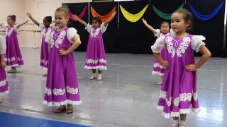 Saria (5 y.o.) performing a Russian folk dance