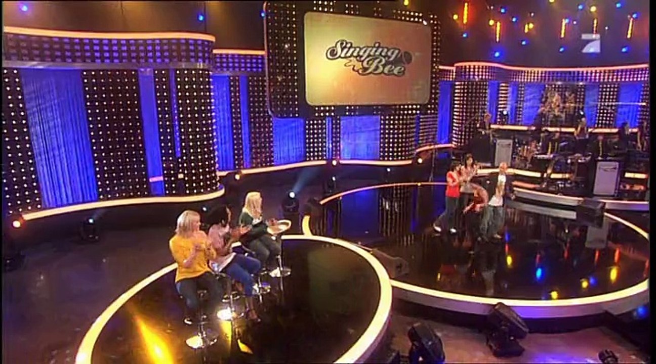 Singing bee - karaoke-musikshow mit oli.p und senna guemmour (2008) (teil 1)