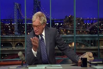 David Letterman talks about Bill from Babylon and socks