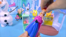 [Hiver Uni] Les pororo & Elsa Ullapool Golf Anna Palais et le Château de jouets Congelés lumière Magique du palais et du château de