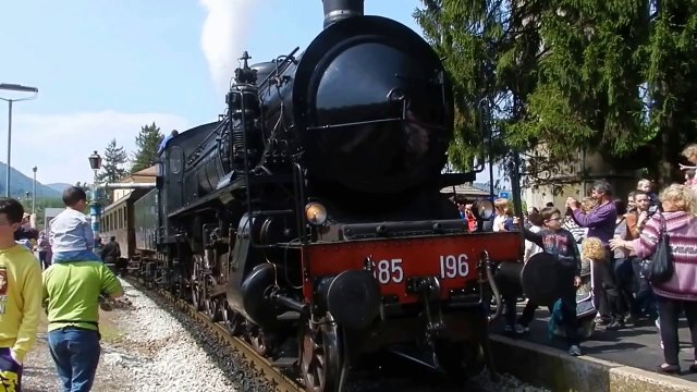 Treno Storico a Vapore - FS 685.196 - Feltre 25/04/2014