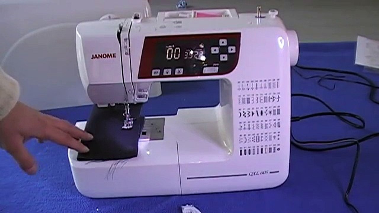 Janome XL601 DXL603 QXL605 Sewing Machine Review (Part2) video