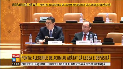 Ludovic Orban - Domnule Ponta, dați-vă demisia! Sunteți o pată pe obrazul României.