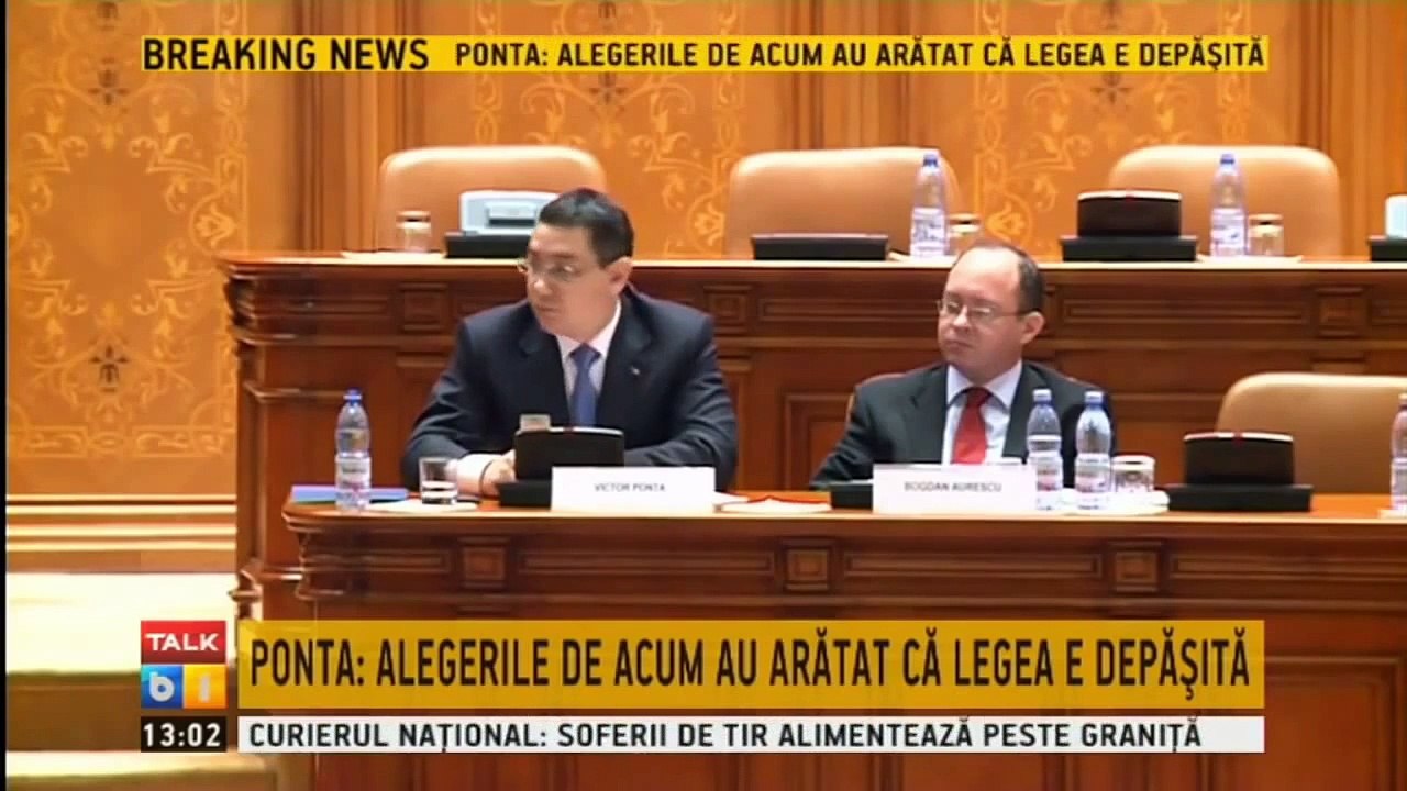 Ludovic Orban - Domnule Ponta, dați-vă demisia! Sunteți o pată pe obrazul României.