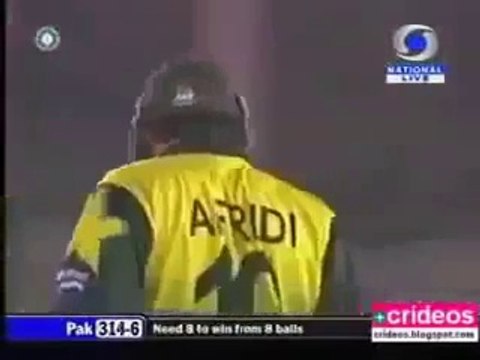 Shahid Afridi BOOM BOOM Match Winning 39 Runs off 17 Balls ~ Pakistan VS India at Mohali FINAL