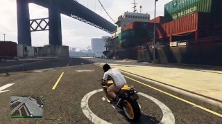Grand Theft Auto V Hit A Stunt