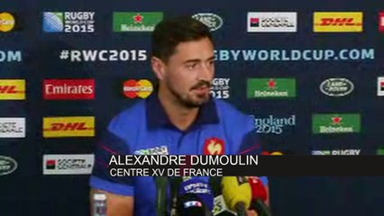 Rugby - CM - XV de France : Dumoulin «Attaquer par une victoire»
