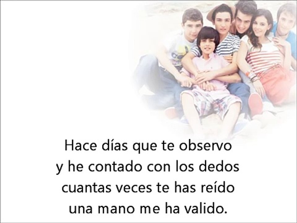 Jarabe De Palo - Grita - Letra (Pulseras Rojas)