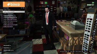 Grand Theft Auto V Online Until Dawn the Psycho outfit / look tutorial 2.0