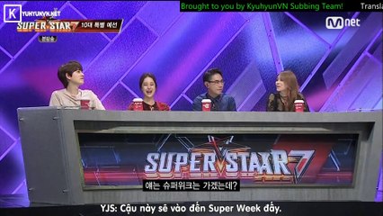 [Vietsub] 150827 SuperStarK7 - Kyuhyun cut