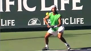 Video Tennis Technique Federer Djokovich Nadal Serve Forehand Backhand Return Top Spin Slice