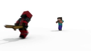 Teste Minecraft Animation [TIME REMAP + PVP BÁSICO]