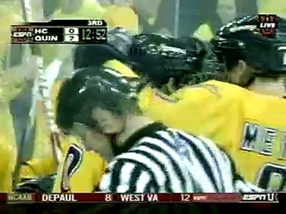 Quinnipiac 7th Goal v. Holy Cross (Men's Ice Hockey)