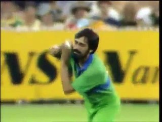 KRIS SRIKKANTH 2 SIXES 1985 MCG vs PAKISTAN