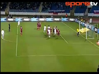 Sapara frikikten affetmedi'