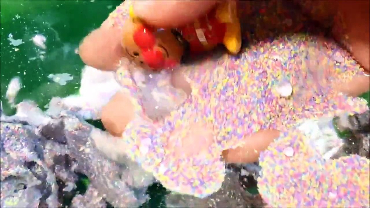 アンパンマンおもちゃアニメ❤ねんど遊び！マジックサンドから…！？おかあさんといっしょ♦ Anpanman clay Magic Sand