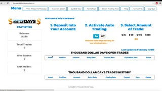 Thousand Dollar Days Review - can make you a minimum of 1000 every day
