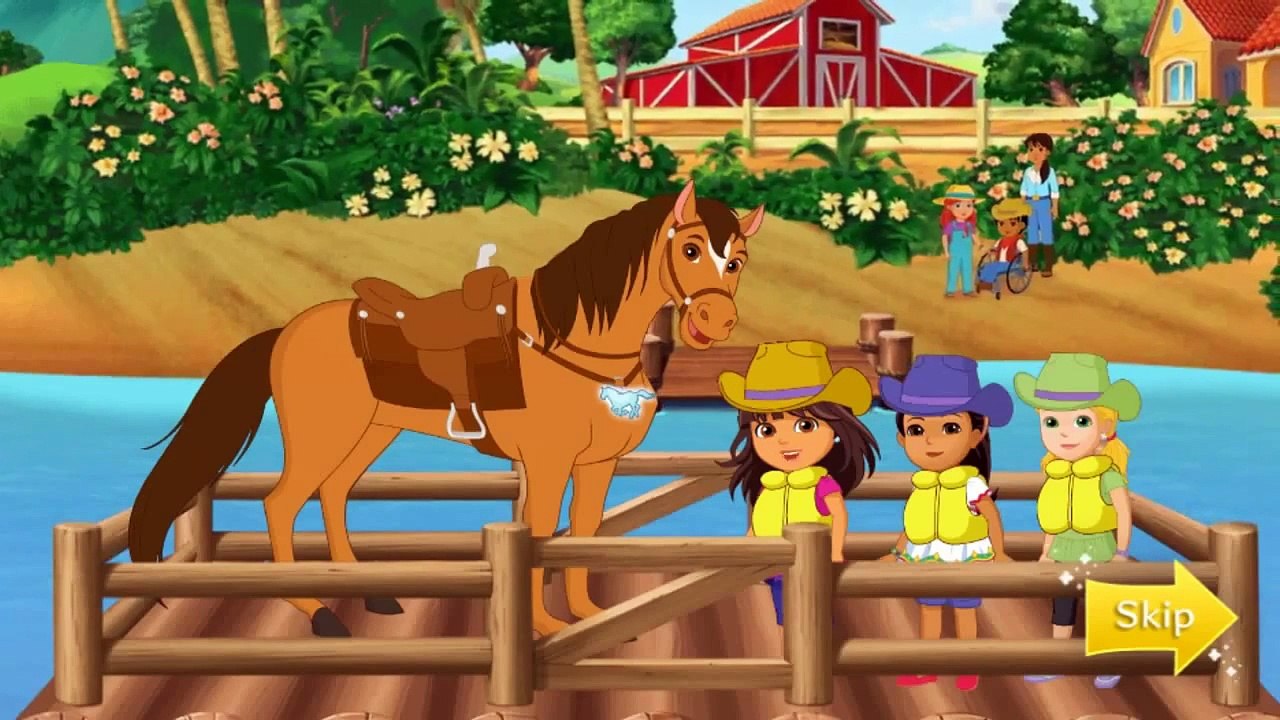 Dora The Explorer Episodes For Children   Dora And Friends Lost Horses baby games