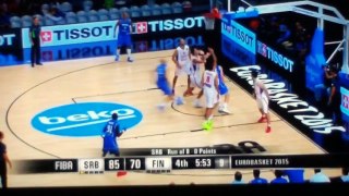 Amazing assist Milos Teodosic |Eurobasket 2015|