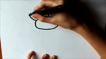 How to Draw Cartoons - How to Draw a Mouse / Easy Drawing Lessons for Kids