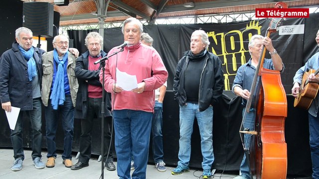 Saint-Brieuc. Ballades avec Brassens La prestation de Bruno Joncour