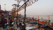walking along the banks of the Ganges River in Varanasi (May 28th, 2015)
