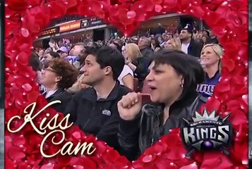 Kings Kiss Cam 1-24-2014