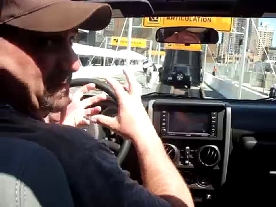 Camp Jeep Wrangler demo ride NY Auto Show 04/04/2010