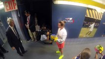 Behind the Scenes- 2015 US Open Women's Final - Player Hallway Usa Open 2015