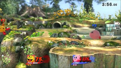 Pac-Man vs. Kirby - Super Smash Bros. for Wii U
