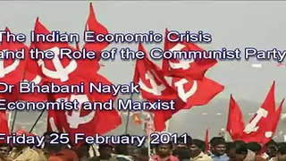 The Indian Economic Crisis and the Role of the Communist Party