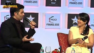 Kajol In Conversation With Karan Johar On Day 3 Of 'FICCI Frames 2013'